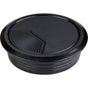 Hardware Resources - Black 3 Piece Adj. Spring Closure Grommet for 75 mm Diameter Hole - Black