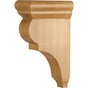 Hardware Resources - 3'' W x 6-1/2'' D x 10'' H Maple Smooth Corbel - Unfinished