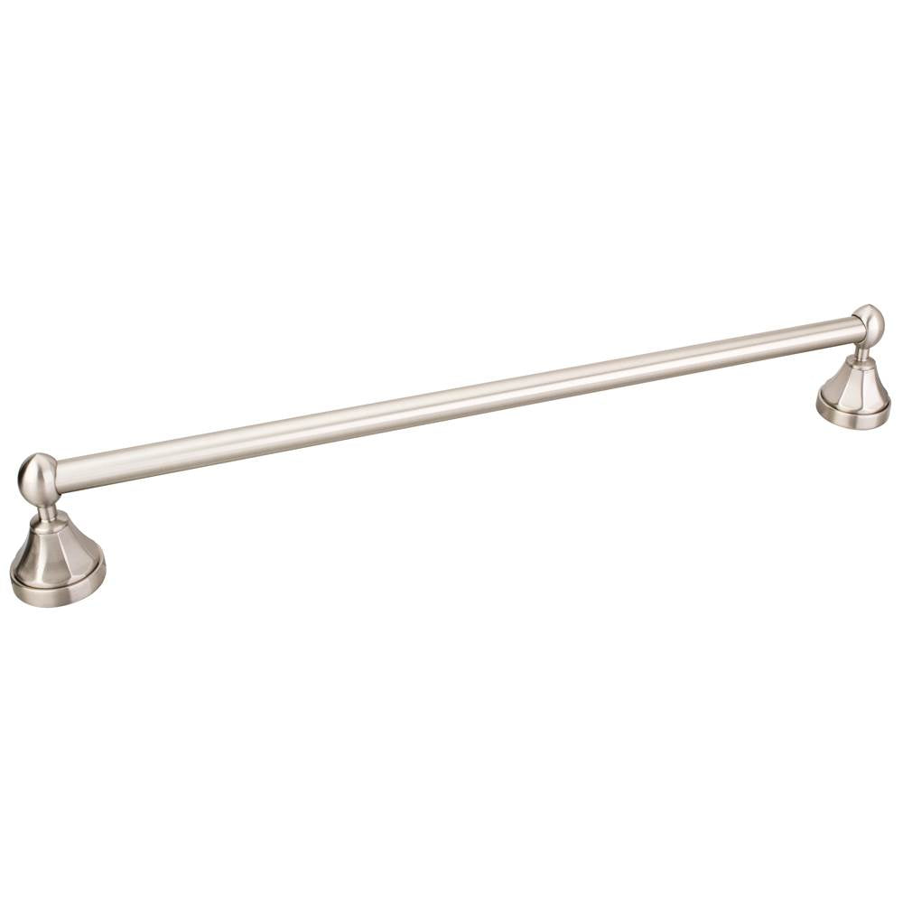Hardware Resources - Newbury Satin Nickel 18'' Single Towel Bar - Contractor Packed - Satin Nickel