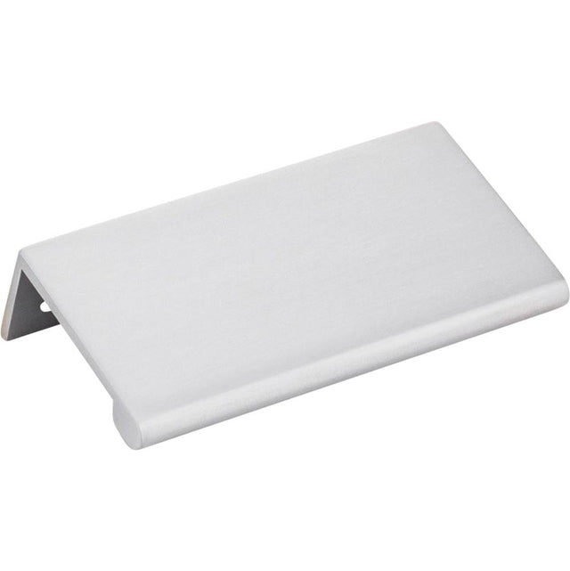 Hardware Resources - 3'' Overall Length Brushed Chrome Edgefield Cabinet Tab Pull - Brushed Chrome