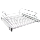 Hardware Resources - 18'' Metal Pullout Basket - Polished Chrome