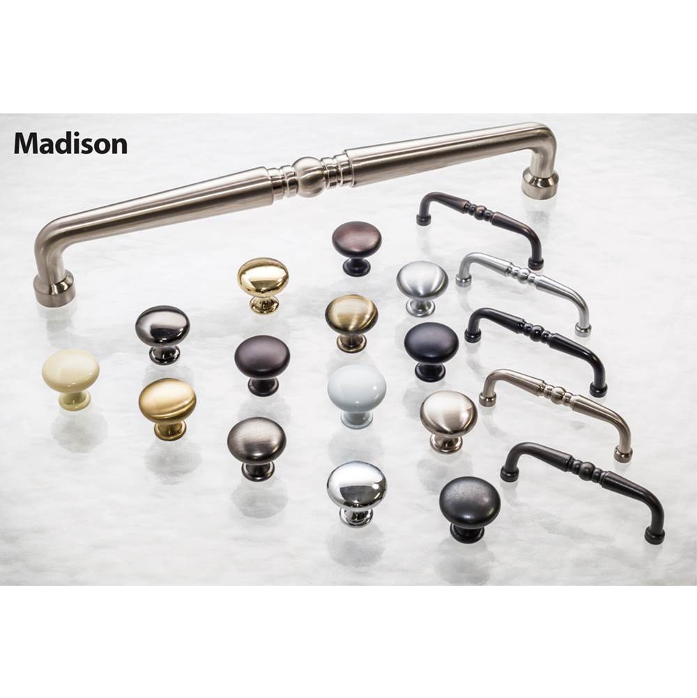 3'' Center-to-Center Brushed Antique Brass Madison Cabinet Pull