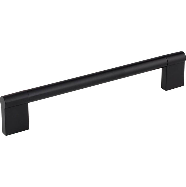 Hardware Resources - 192 mm Center-to-Center Matte Black Knox Cabinet Bar Pull - Matte Black