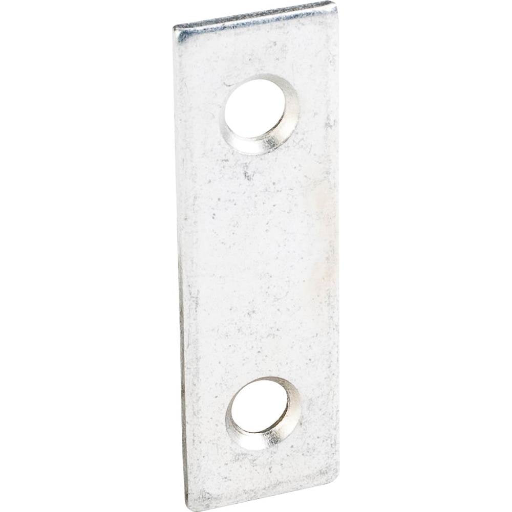Hardware Resources - 2'' x 5/8'' Zinc Plated Steel Mending Plate - Zinc