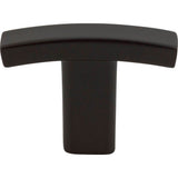 1-1/2'' Overall Length Brushed Gold Square Thatcher Cabinet ''T'' Knob