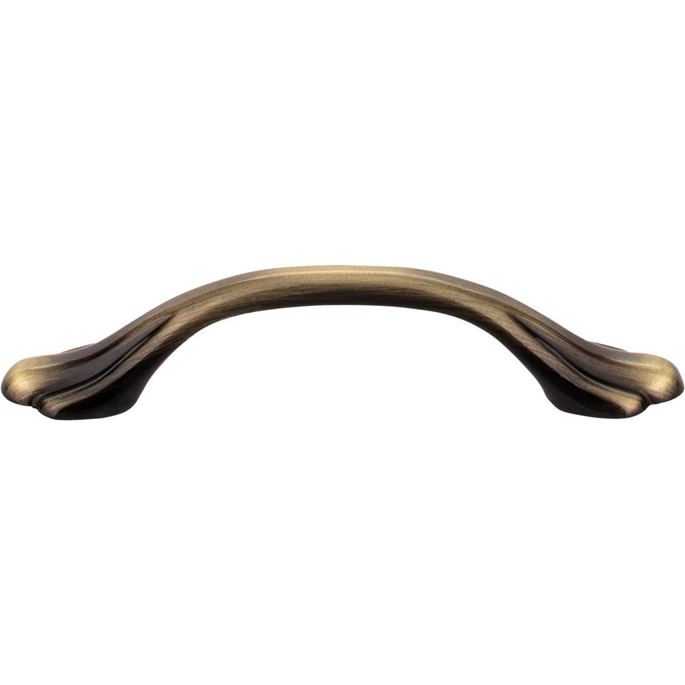 3'' Center-to-Center Brushed Antique Brass Kingsport Cabinet Pull