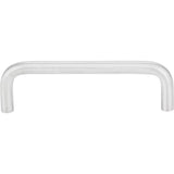 96 mm Center-to-Center Brushed Chrome Torino Cabinet Wire Pull