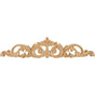 Hardware Resources - 20'' W x 3/4'' D x 4-1/4'' H Cherry Acanthus Onlay - Unfinished