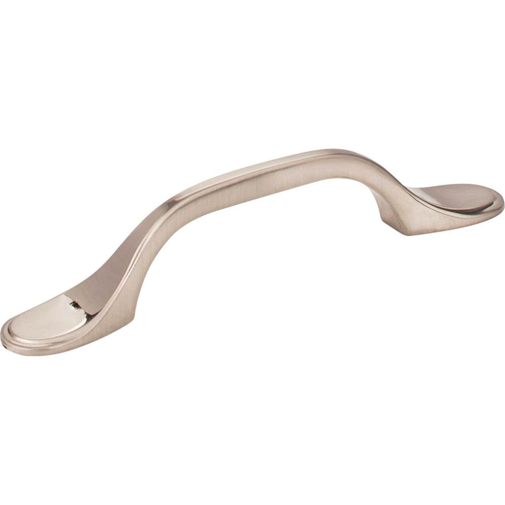 Hardware Resources - 3'' Center-to-Center Satin Nickel Kenner Cabinet Pull - Satin Nickel