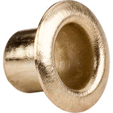 Hardware Resources - Polished Brass 5 mm Grommet for 5.5 mm Hole - Priced and Sold by the Thousand - Polished Brass