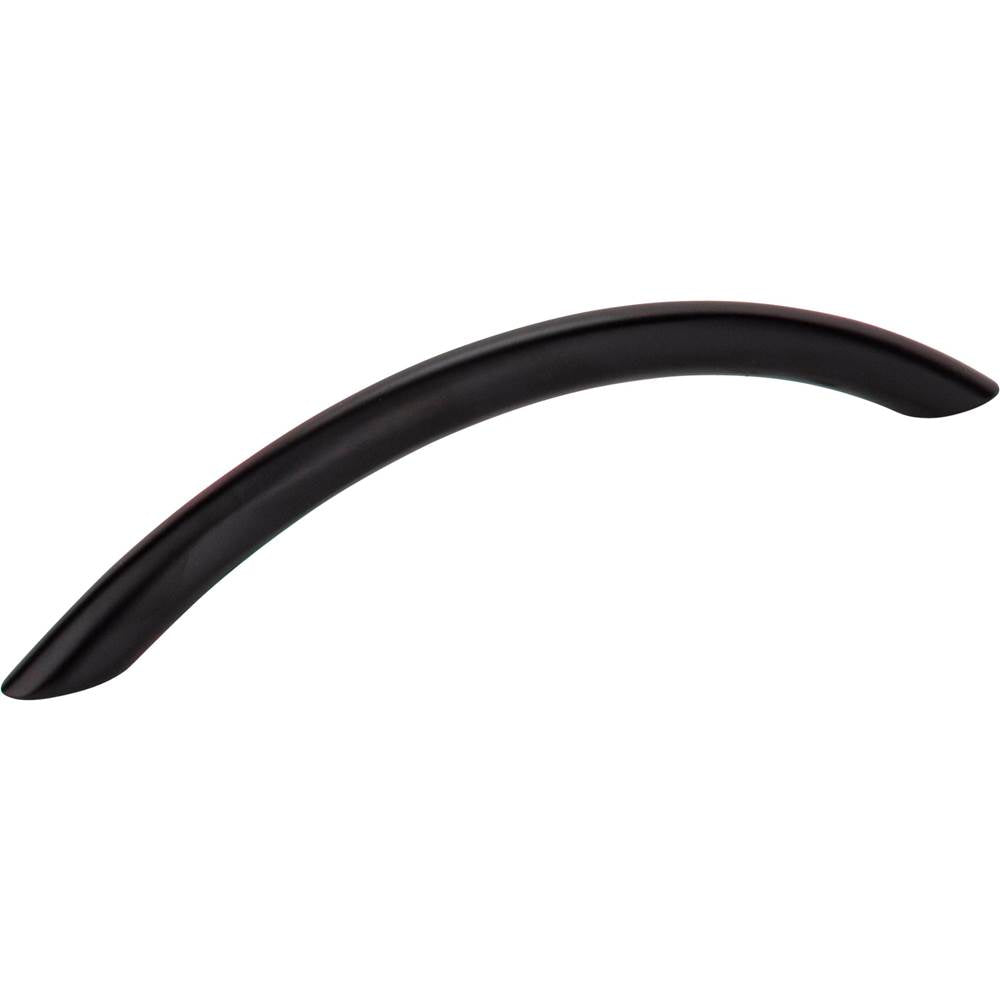 Hardware Resources - 128 mm Center-to-Center Matte Black Arched Verona Cabinet Pull - Matte Black