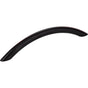 Hardware Resources - 128 mm Center-to-Center Matte Black Arched Verona Cabinet Pull - Matte Black