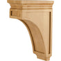 Hardware Resources - 5'' W x 8'' D x 12'' H White Birch Mission Corbel - Unfinished