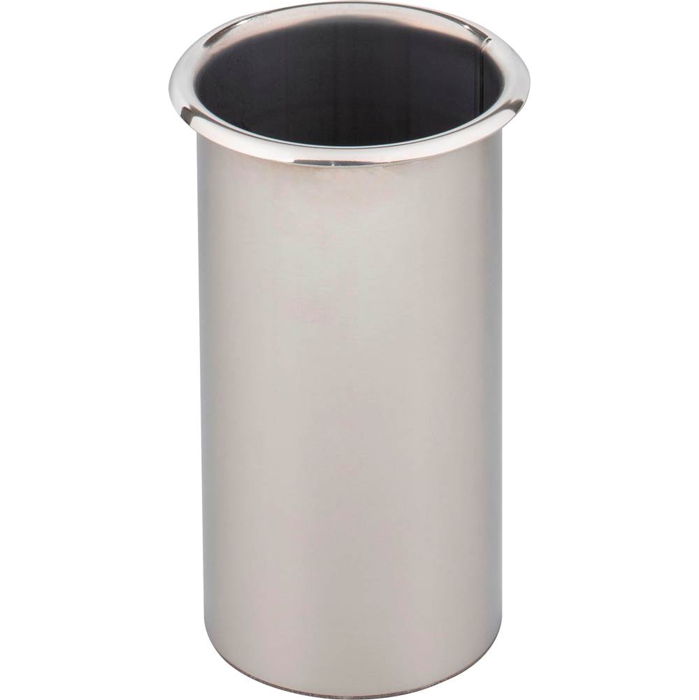 Hardware Resources - 3'' Diameter Stainless Steel Utensil Canister - Stainless Steel
