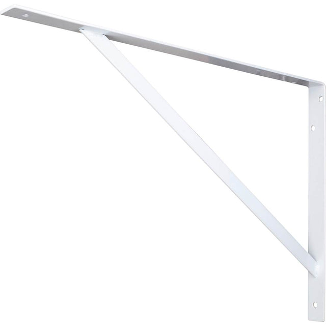 Hardware Resources - Heavy-Duty Shelf Utility Bracket - White