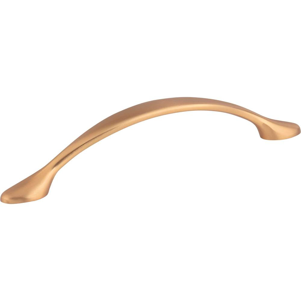Hardware Resources - 128 mm Center-to-Center Satin Bronze Arched Somerset Cabinet Pull - Satin Bronze
