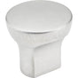Hardware Resources - 1'' Diameter Brushed Chrome Round Brenton Cabinet Knob - Brushed Chrome