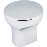 Hardware Resources - 1'' Diameter Polished Chrome Round Brenton Cabinet Knob - Polished Chrome