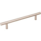 Hardware Resources - 160 mm Center-to-Center Satin Nickel Naples Cabinet Bar Pull - Satin Nickel