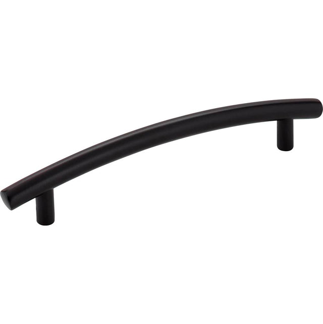 Hardware Resources - 128 mm Center-to-Center Matte Black Arched Belfast Cabinet Pull - Matte Black