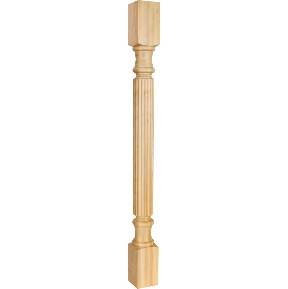 Hardware Resources - 3-1/2'' W x 3-1/2'' D x 42'' H Cherry Reed Post - Unfinished