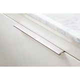 4'' Overall Length Brushed Chrome Edgefield Cabinet Tab Pull