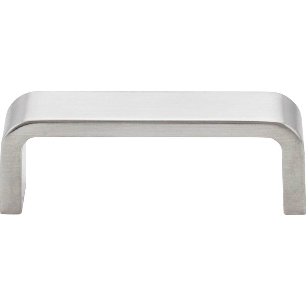 3'' Center-to-Center Brushed Chrome Square Asher Cabinet Pull