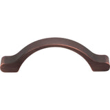 3'' Center-to-Center Brushed Pewter Arched Seaver Cabinet Pull
