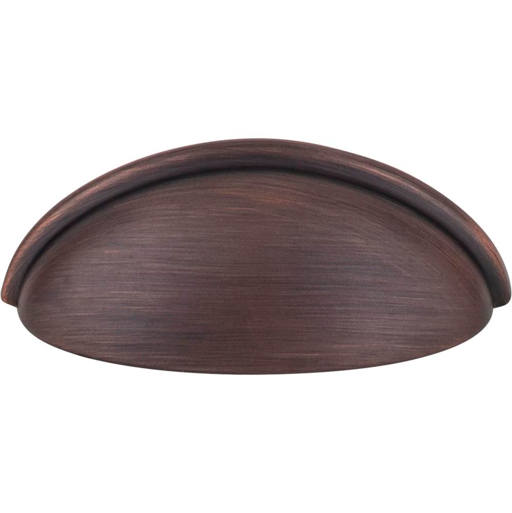 3'' Center-to-Center Brushed Antique Brass Florence Cabinet Cup Pull