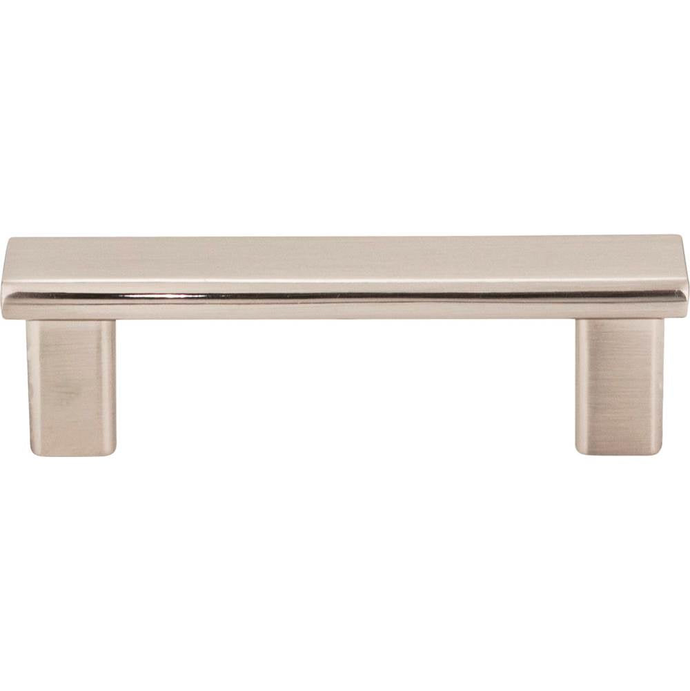 3'' Center-to-Center Brushed Pewter Square Park Cabinet Pull