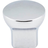1'' Diameter Brushed Chrome Round Brenton Cabinet Knob