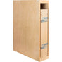 Hardware Resources - 6'' ''No Wiggle'' Base Filler Pullout - UV Coated