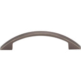 96 mm Center-to-Center Brushed Pewter Arched Somerset Cabinet Pull