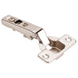 Hardware Resources - 110 degree Standard Duty Full Overlay Cam Adjustable Self-close Hinge without Dowels - Polished Nickel
