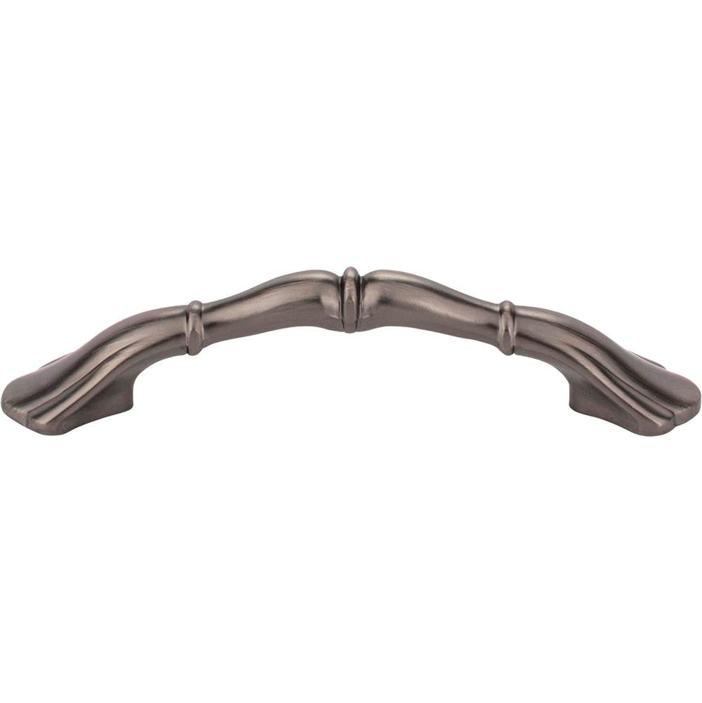 3'' Center-to-Center Brushed Pewter Gatsby Cabinet Pull