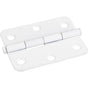 Hardware Resources - Bright White 2-1/2'' x 2'' Radius Butt Hinge - Bright White