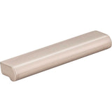 Hardware Resources - 3'' Center-to-Center Satin Nickel Capri Cabinet Tab Pull - Satin Nickel