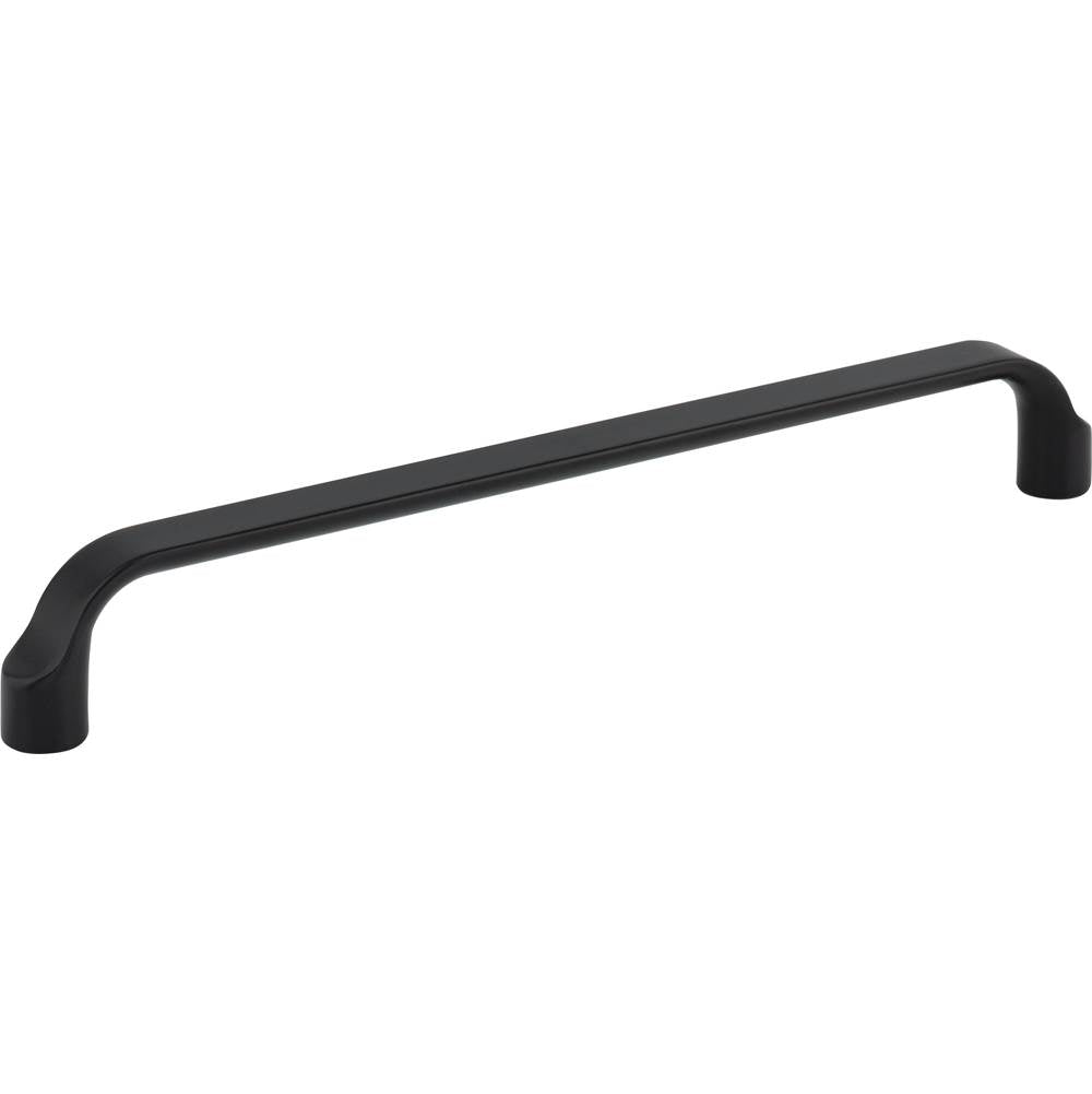 Hardware Resources - 192 mm Center-to-Center Matte Black Brenton Cabinet Pull - Matte Black