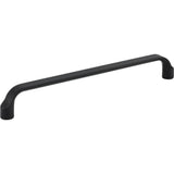 Hardware Resources - 192 mm Center-to-Center Matte Black Brenton Cabinet Pull - Matte Black