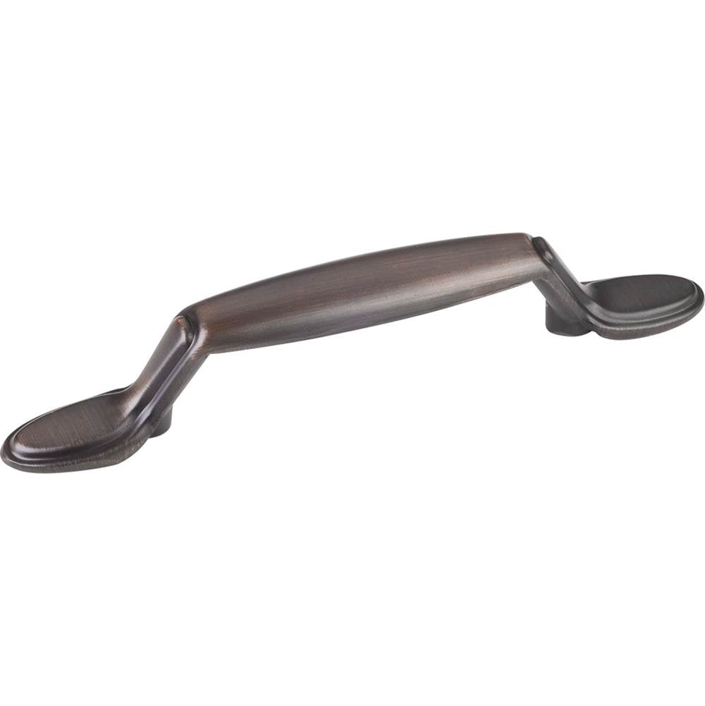 Hardware Resources - 3'' Center-to-Center Brushed Oil Rubbed Bronze Vienna Cabinet Pull - Brushed Oil Rubbed Bronze