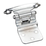 Hardware Resources - Traditional 3/8'' Inset Hinge with Semi-Concealed Frame Wing - Polished Chrome - Polished Chrome