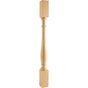 Hardware Resources - 3-1/2'' W x 3-1/2'' D x 42'' H Cherry Turned Post - Unfinished