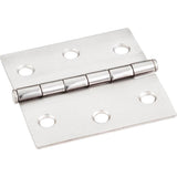 Hardware Resources - Stainless Steel 2-1/2'' x 2-1/2''  Swaged Butt Hinge - Stainless Steel