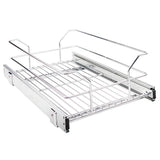 Hardware Resources - 12'' Metal Pullout Basket - Chrome