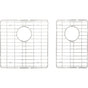 Hardware Resources - Stainless Steel Bottom Grids for Handmade 60/40 Double Bowl Sink (HMS260) - Stainless Steel