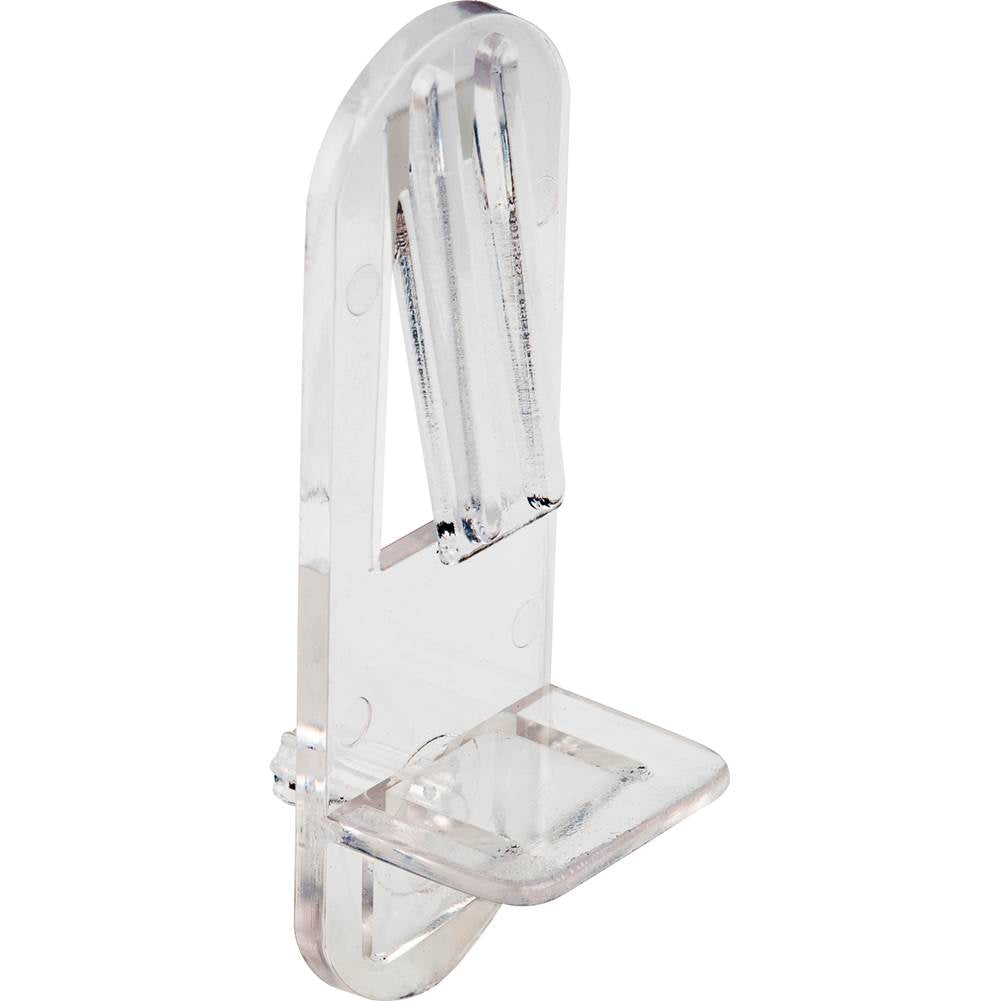 Hardware Resources - Clear 1/4'' Pin Shelf Lock For 3/4'' Shelf - Priced and Sold by the Thousand - Clear