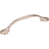 Hardware Resources - 96 mm Center-to-Center Satin Nickel Watervale Cabinet Pull - Satin Nickel