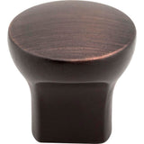 1'' Diameter Brushed Chrome Round Brenton Cabinet Knob