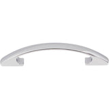 96 mm Center-to-Center Brushed Pewter Arched Strickland Cabinet Pull