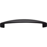 128 mm Center-to-Center Matte Black Asymmetrical Belfast Cabinet Pull